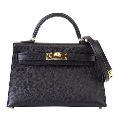 black hermes kelly with gold hardware|Hermes kelly pochette price.